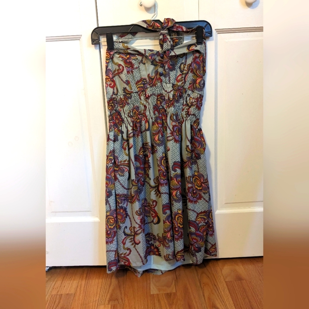 Almost strapless dress